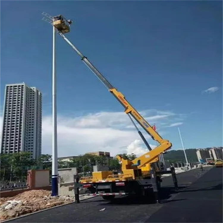 德庆维修路灯的曲臂升降车出租